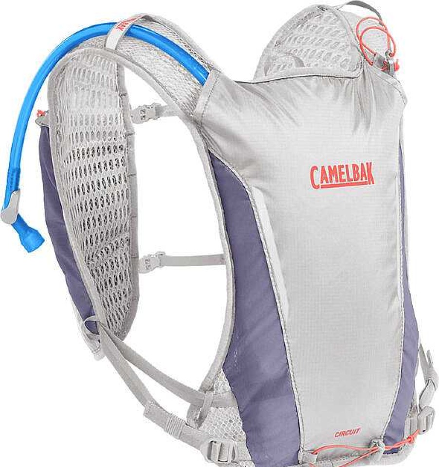 Gear Camelbak Daypacks | Circuit Run Vest With Crux 1.5L Reservoir For Women Silver/Dusk