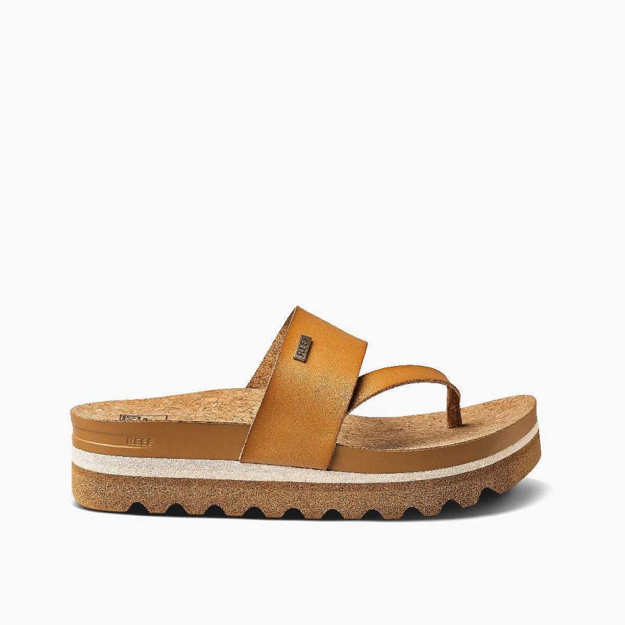 Footwear Reef Sandals | Cushion Sol Hi For Women Natural