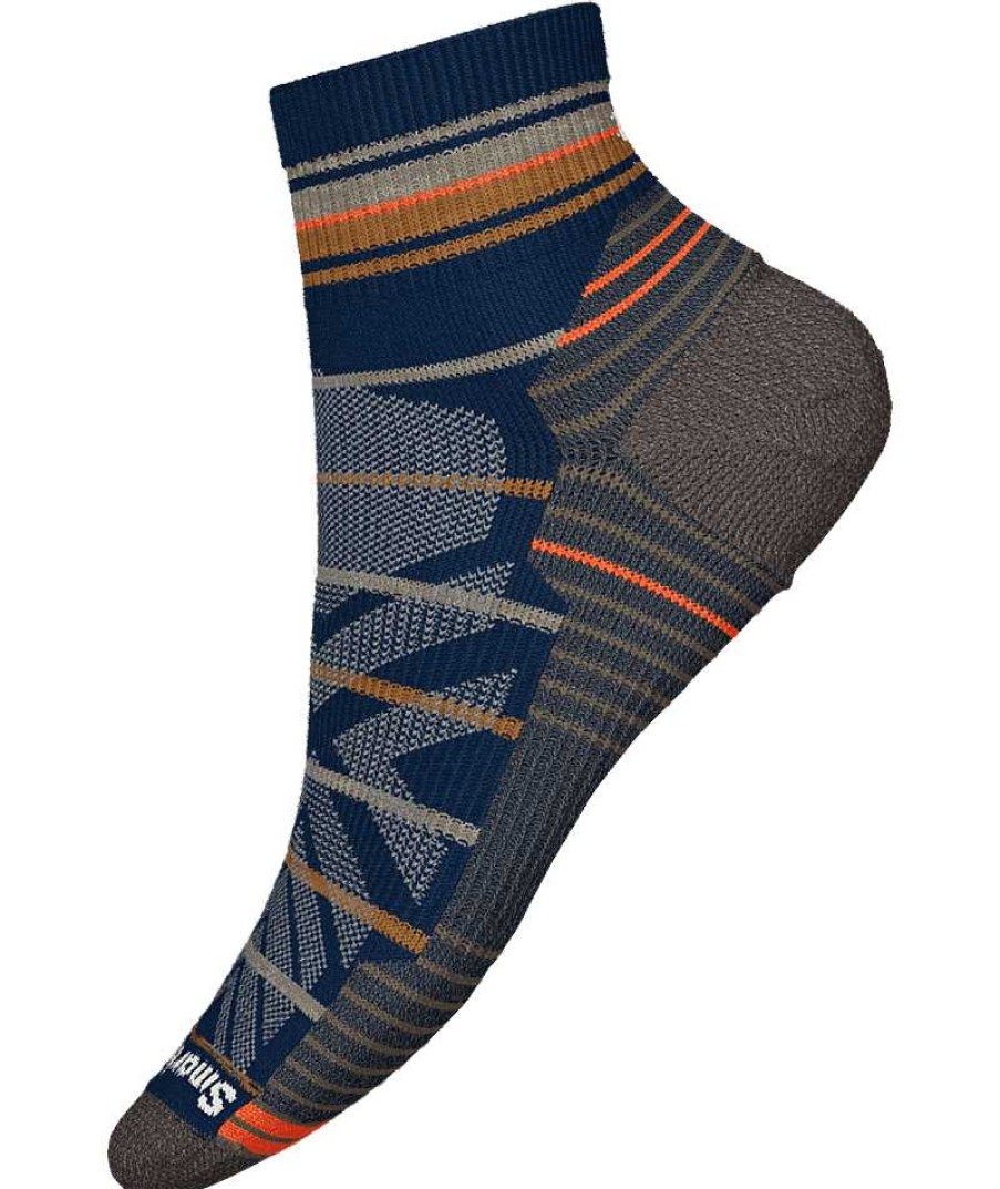 Men'S Smartwool Socks | Hike Light Cushion Pattern Ankle Socks For Men