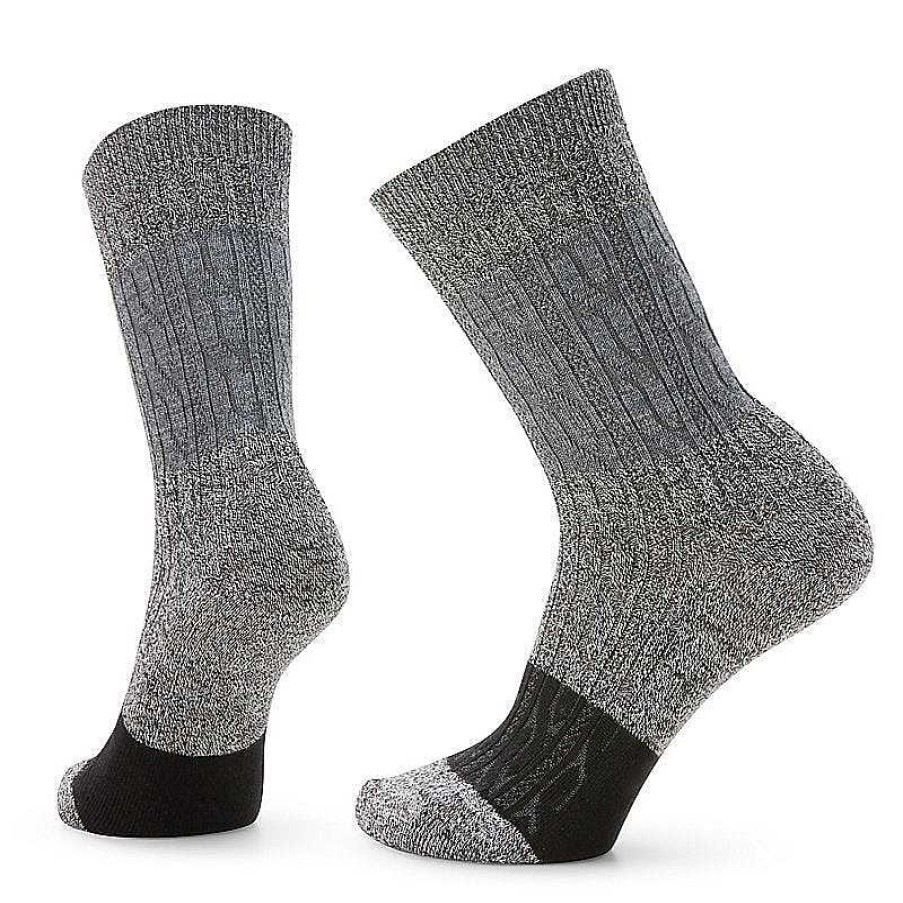 Women'S Smartwool Socks | Everyday Color Block Cable Zero Cushion Crew Socks For Women