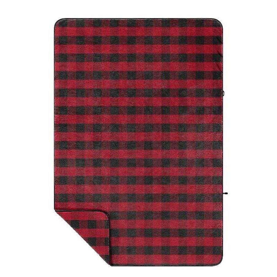 Gear Rumpl | Sherpa Fleece Blanket Buffalo Check