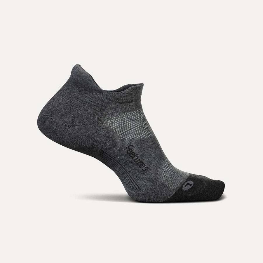 Men'S Feetures Socks | Elite Max Cushion No Show Tab Socks For Men