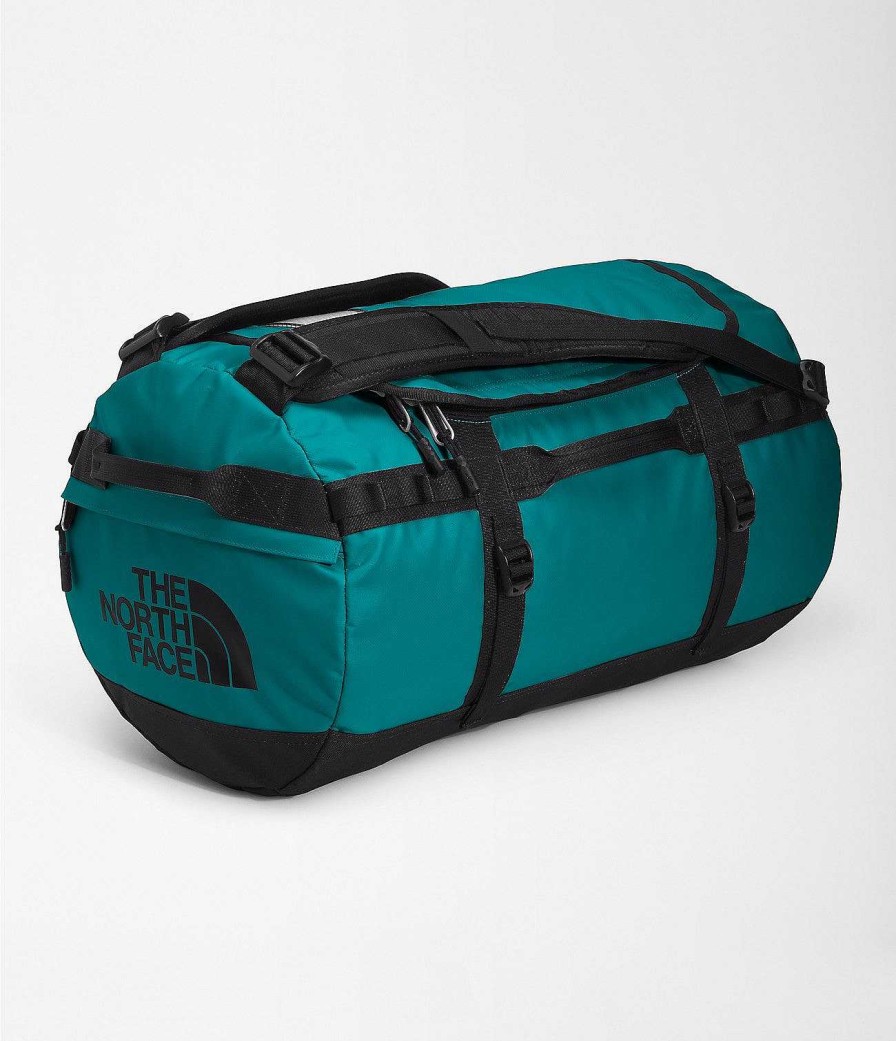 Gear The North Face | Base Camp Duffel - Small Harbor Blue/Tnf Black