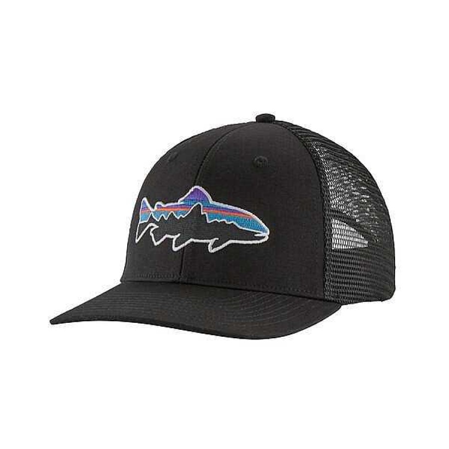 Men'S Patagonia Head & Neckwear | Fitz Roy Trout Trucker Hat