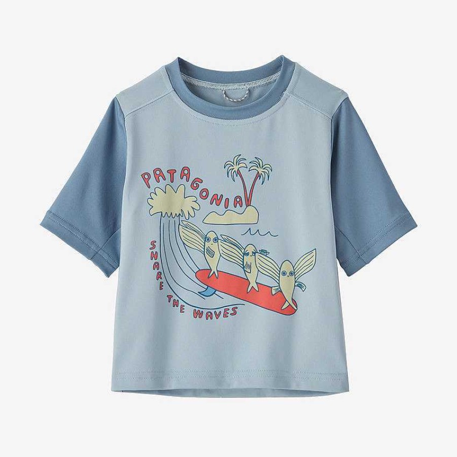 Kids' Patagonia Baselayers & Underwear | Capilene Silkweight T-Shirt For Baby