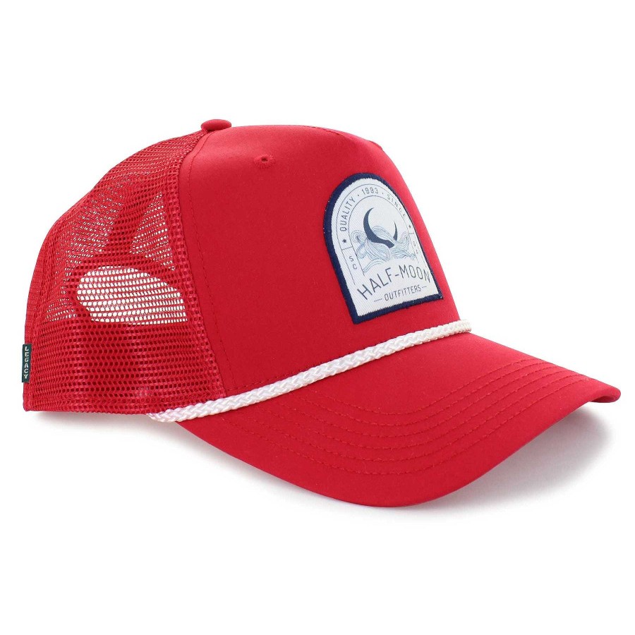 Half-Moon Collection Half-Moon Outfitters Half-Moon Apparel | Moon Arch Roadie Trucker Hat