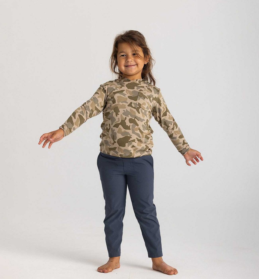 Kids' Free Fly Apparel Tops | Bamboo Shade Hoodie For Toddlers