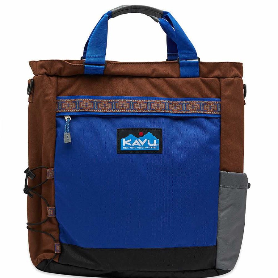 Women'S KAVU Bags & Wallets | Shoup Coupe Bag Sepia Sky