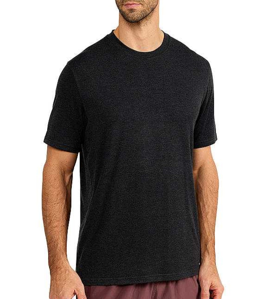 Men'S Free Fly Apparel Shirts | Bamboo Motion Tee For Men