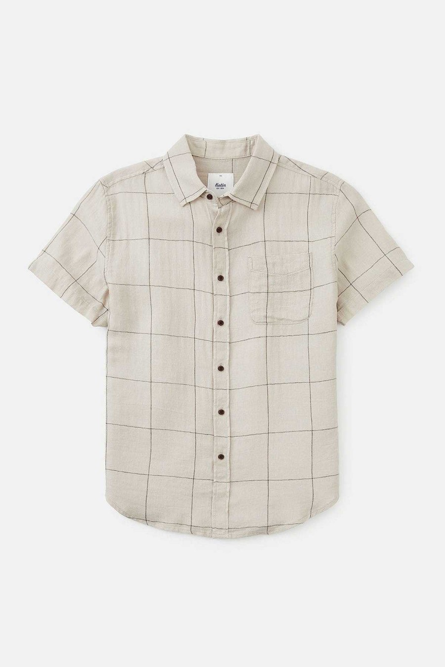 Men'S Katin Shirts | Monty Shirt For Men Light Gray