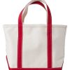 Women'S L.L.Bean Bags & Wallets | Boat And Tote, Open Top Bag Red