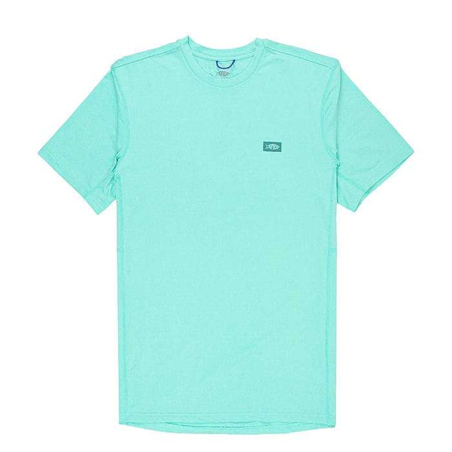 Men'S AFTCO Performance | Air-O Mesh Ss Fishing Shirt