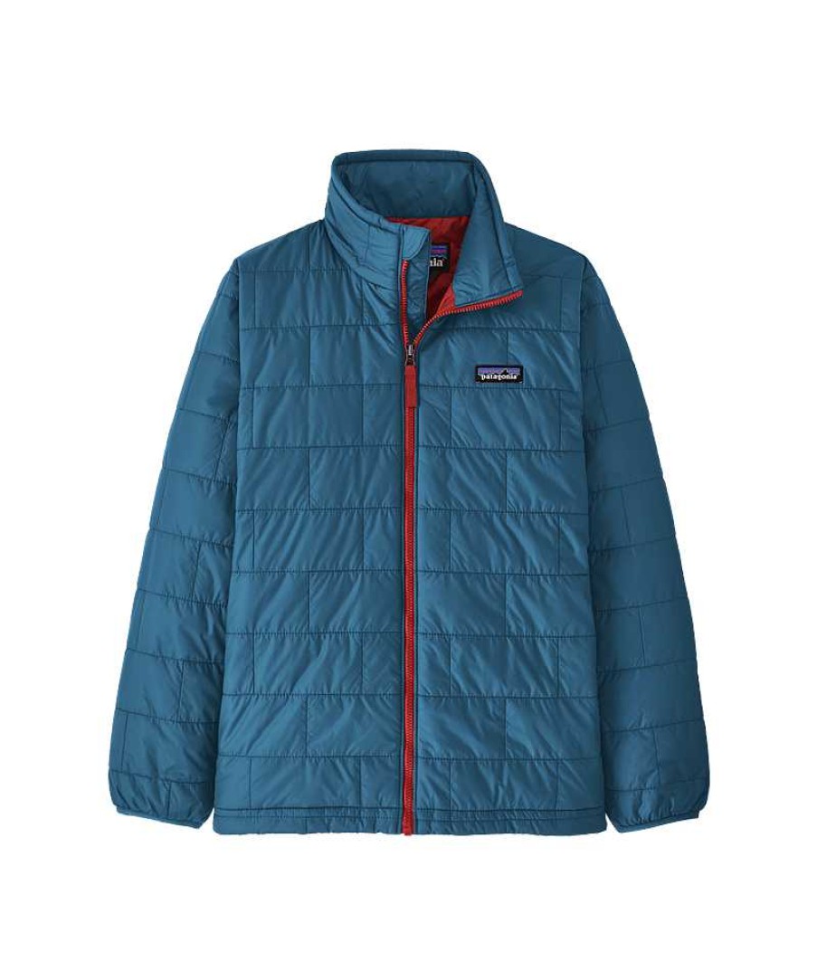 Kids' Patagonia Insulation | Nano Puff Brick Quilted Jacket For Kids'