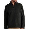 Men'S Free Fly Apparel Fleece | Bamboo Sherpa Fleece Quarter Zip For Men Onyx