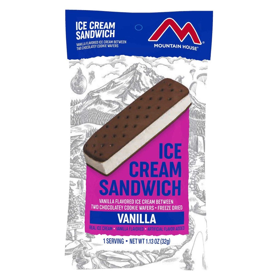 Gear Mountain House Food | Vanilla Ice Cream Sandwich