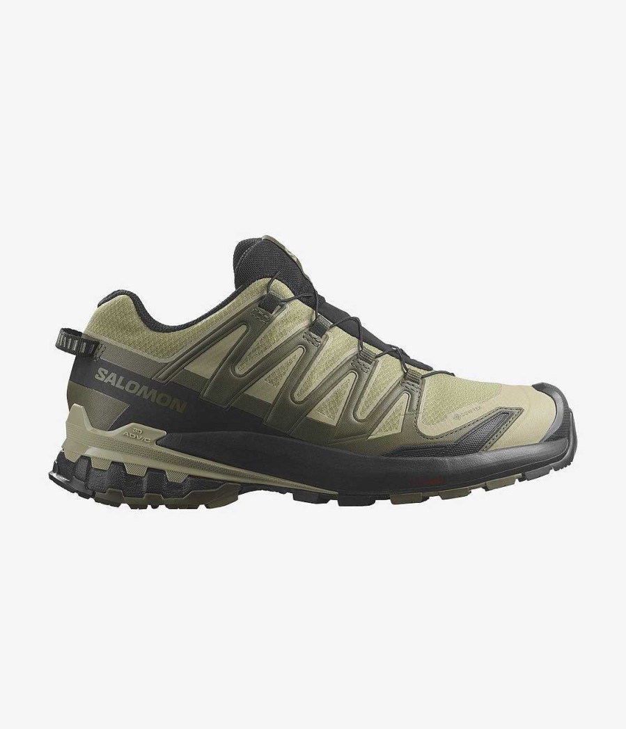 Footwear Salomon Shoes | Xa Pro 3D V9 Gore-Tex For Men Dried Herb / Black / Olive Night