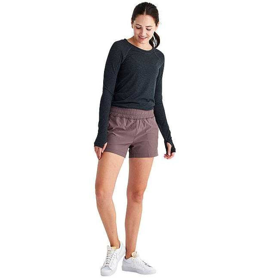 Women'S Free Fly Apparel Shorts | Pull-On Breeze Short For Women