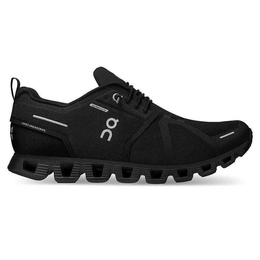 Footwear On Shoes | Cloud 5 Waterproof Shoes For Men All Black