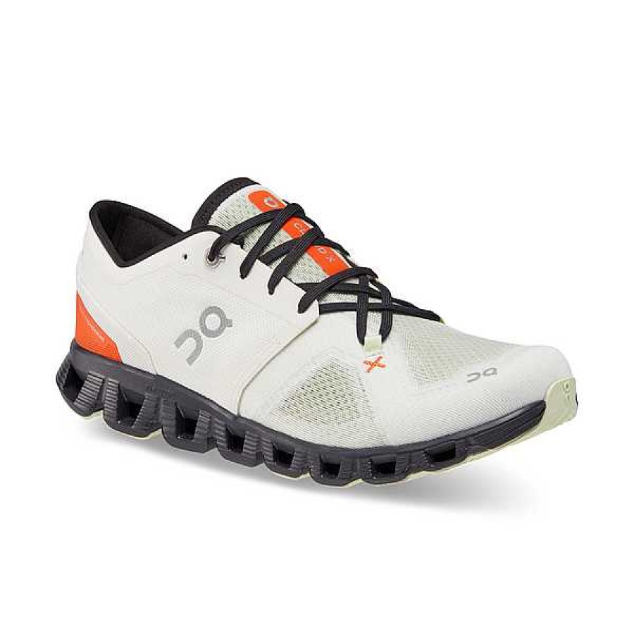 Footwear On Shoes | Cloud X 3 Shoes For Men Ivory/Flame