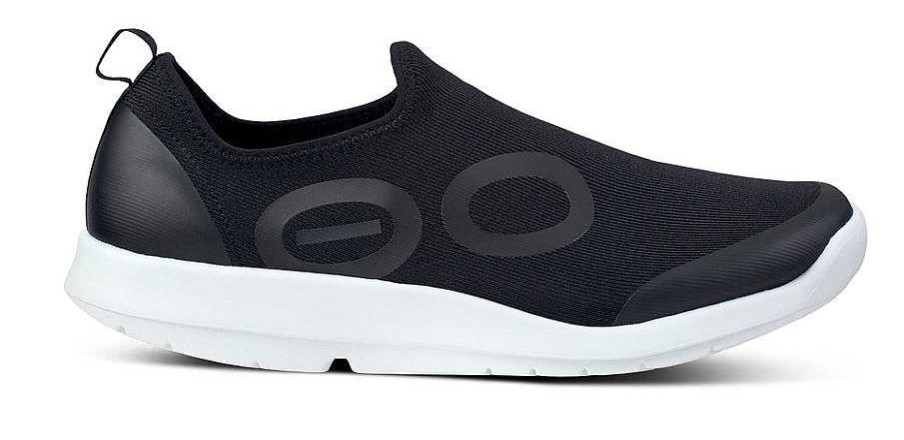 Footwear Oofos Shoes | Oomg Sport Low Shoe For Men White & Black