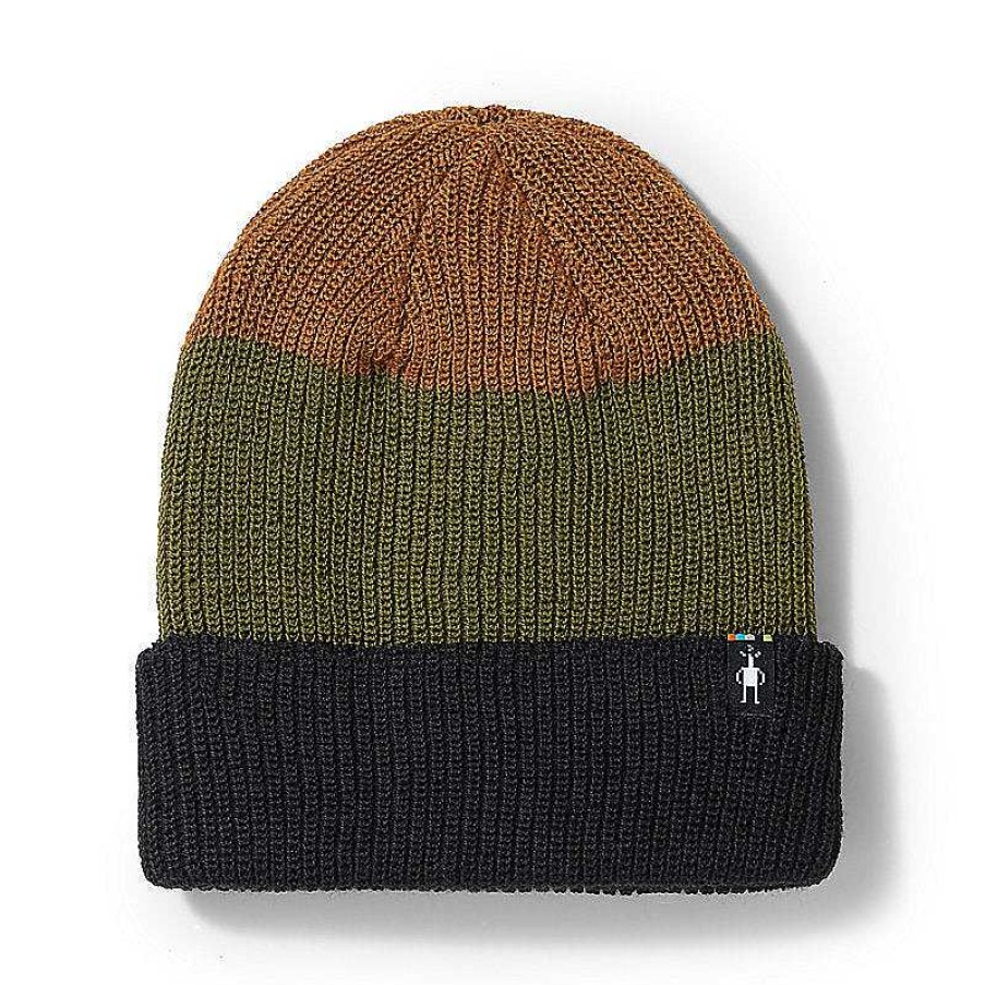 Men'S Smartwool Head & Neckwear | Cantar Colorblock Beanie