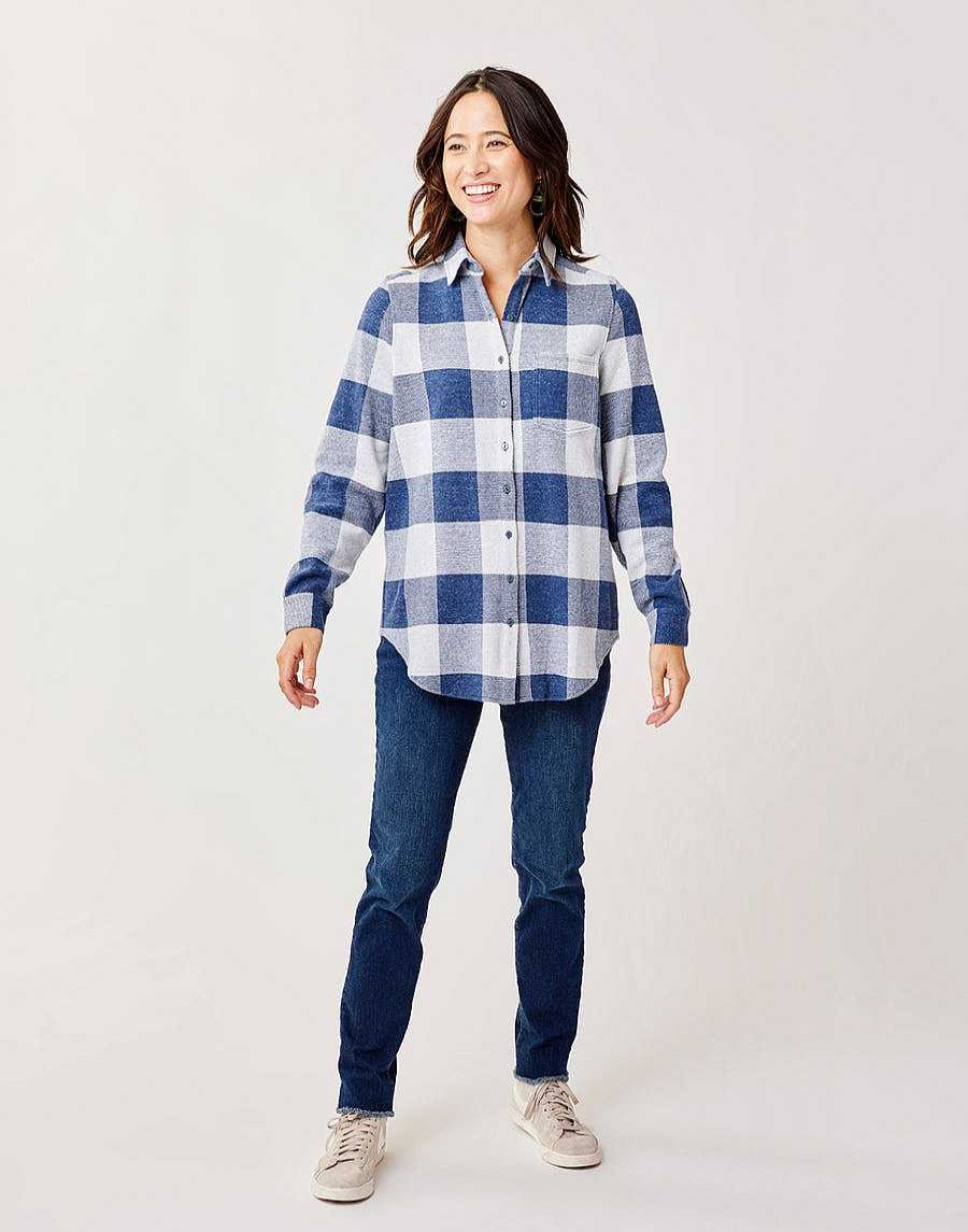 Women'S Carve Designs Shirts | Fairbanks Supersoft Shirt For Women