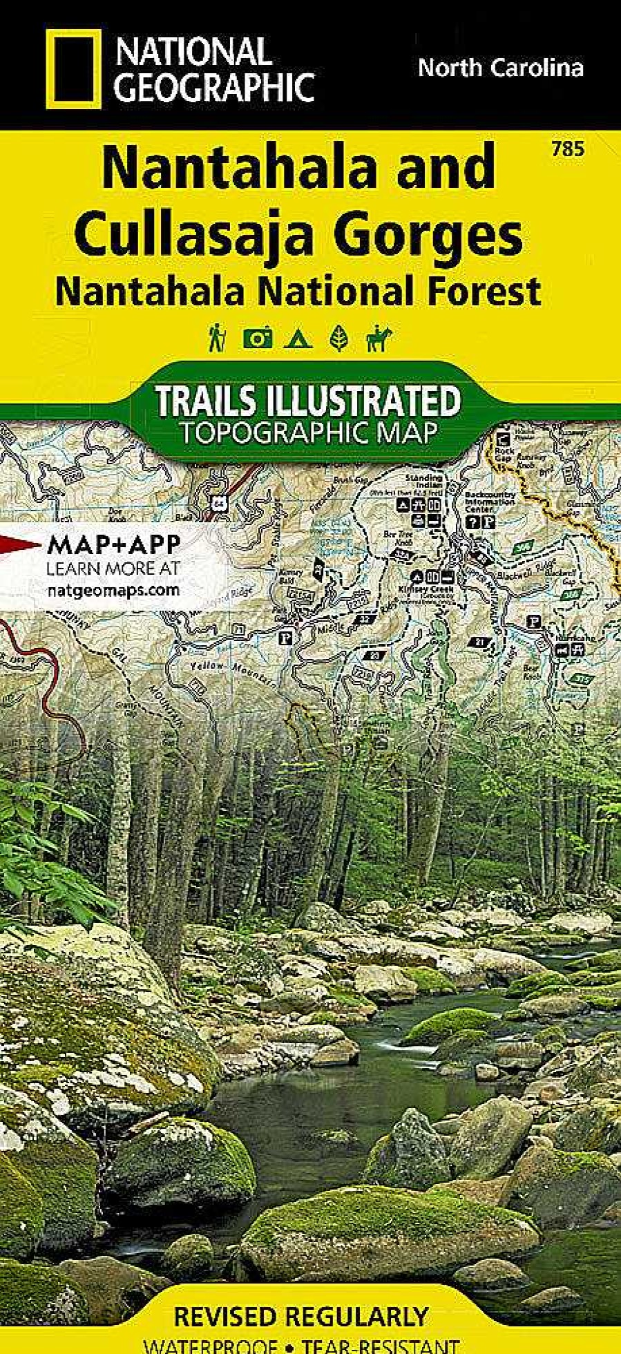 Gear Trails Illustrated | Nantahala & Cullasaja Gorges Map