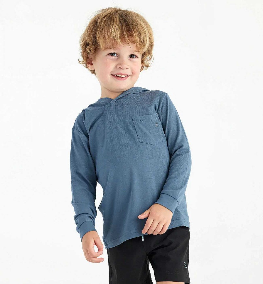 Kids' Free Fly Apparel Tops | Bamboo Shade Hoodie For Toddlers