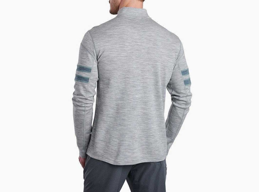 Men'S Kuhl Shirts | Kuhl Team Merino 1/4 Zip For Men Ash