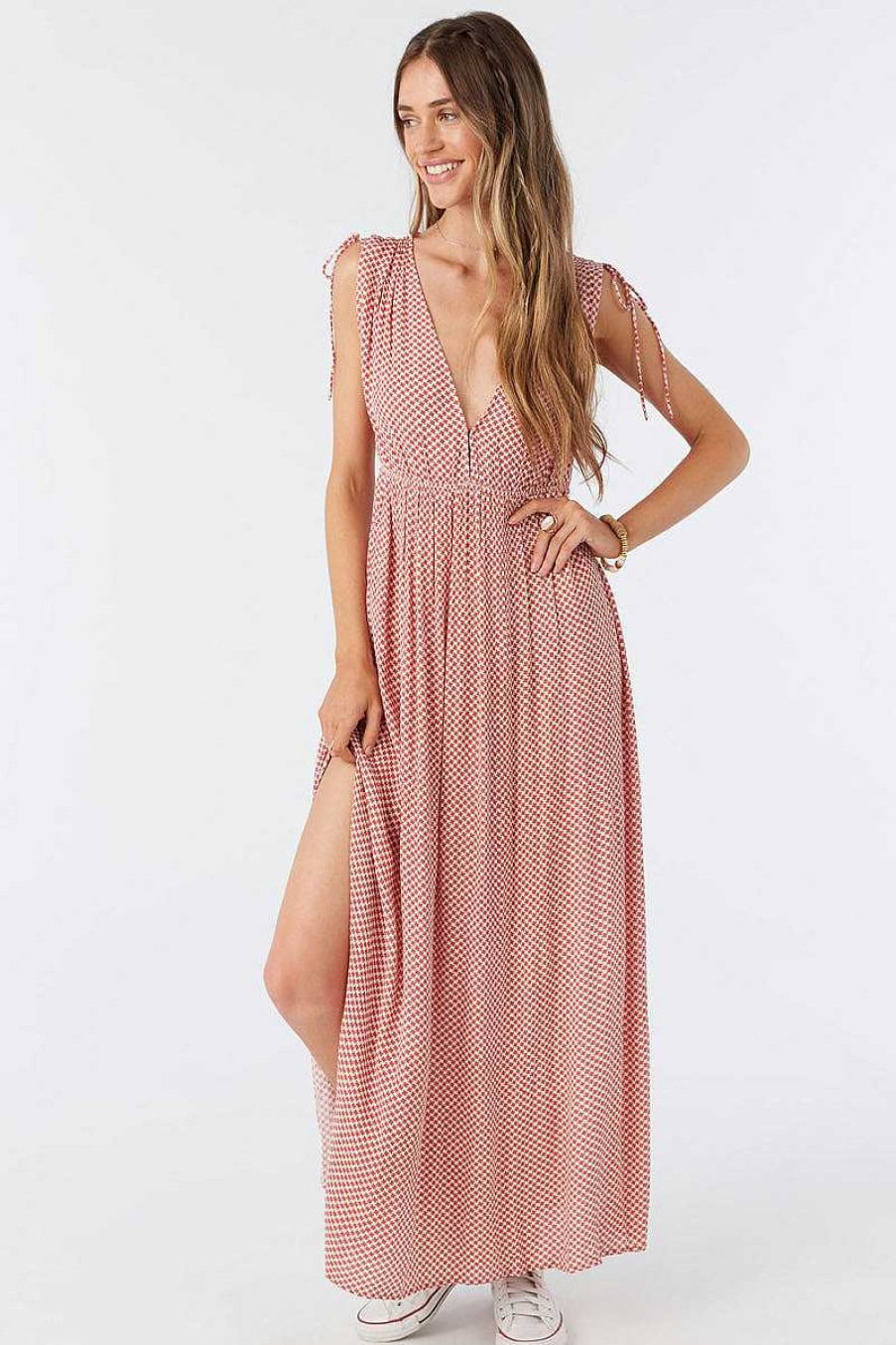 Women'S O'Neill Dresses & Rompers | Sinclaire Dress For Women Dusty Cedar