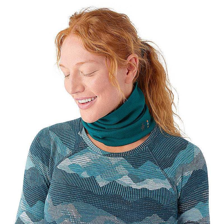 Men'S Smartwool Head & Neckwear | Thermal Merino Reversible Neck Gaiter