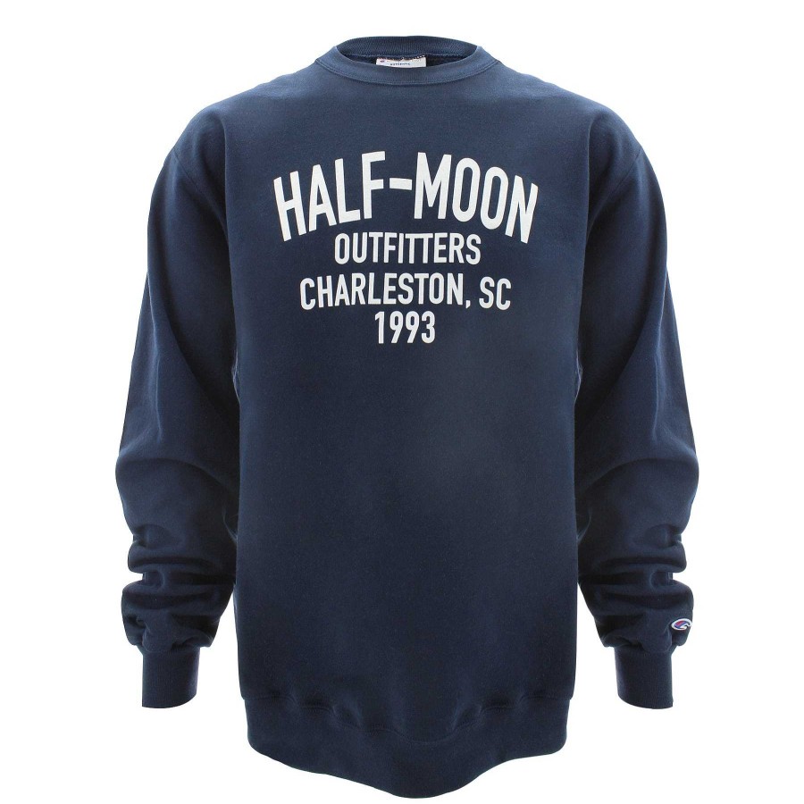 Half-Moon Collection Half-Moon Outfitters Half-Moon Apparel | Hmo Block Sweatshirt