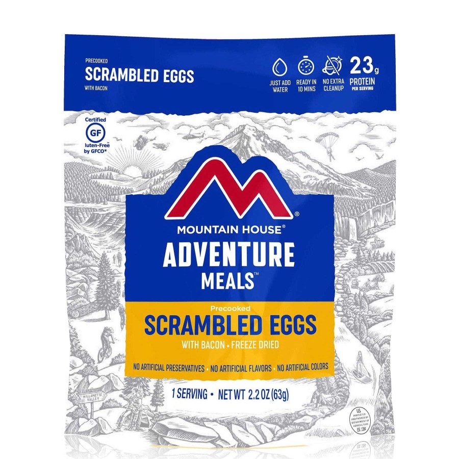 Gear Mountain House Food | Scrambled Eggs With Bacon One Color