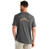 Men'S Free Fly Apparel T-Shirts | Redfish Camo Tee For Men Heather Black Sand