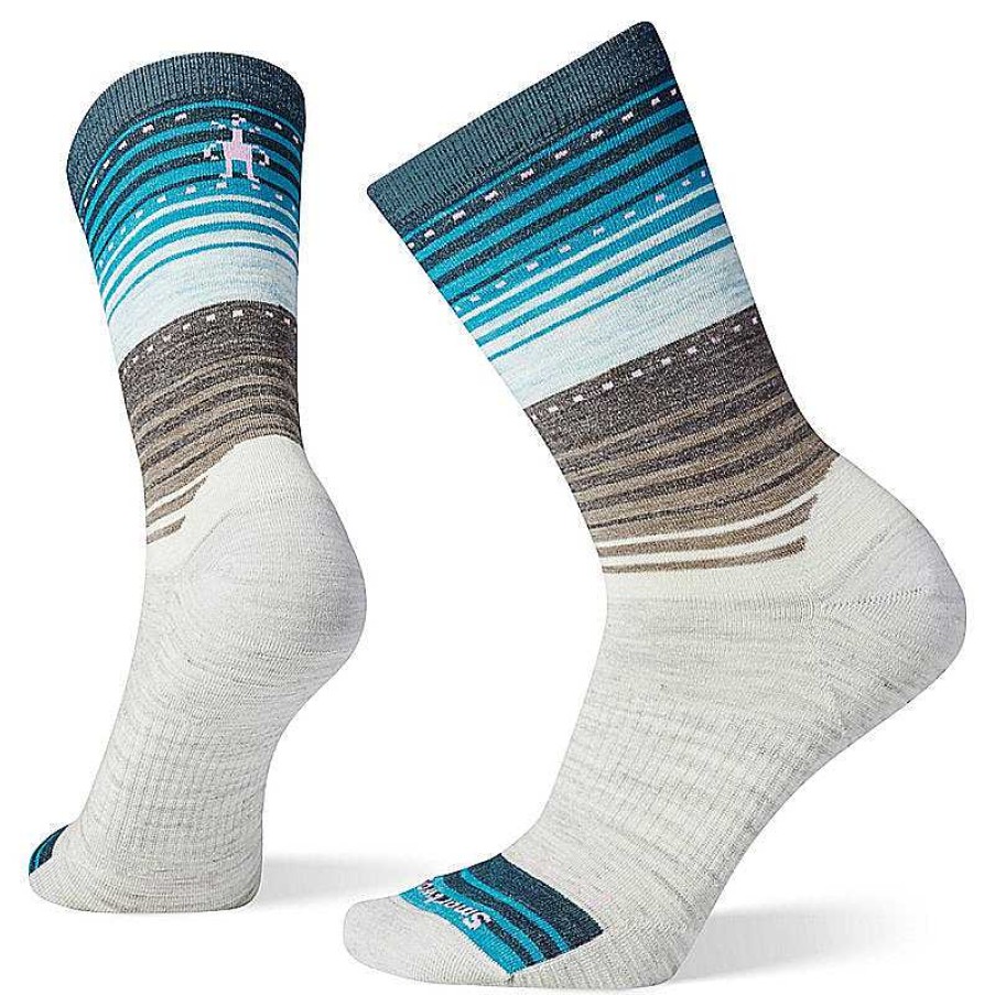 Women'S Smartwool Socks | Everyday Stitch Stripe Crew Socks For Women