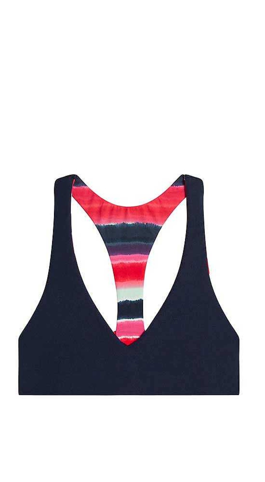 Women'S Carve Designs Swimwear | La Jolla Reversible Top For Women Prism/Navy