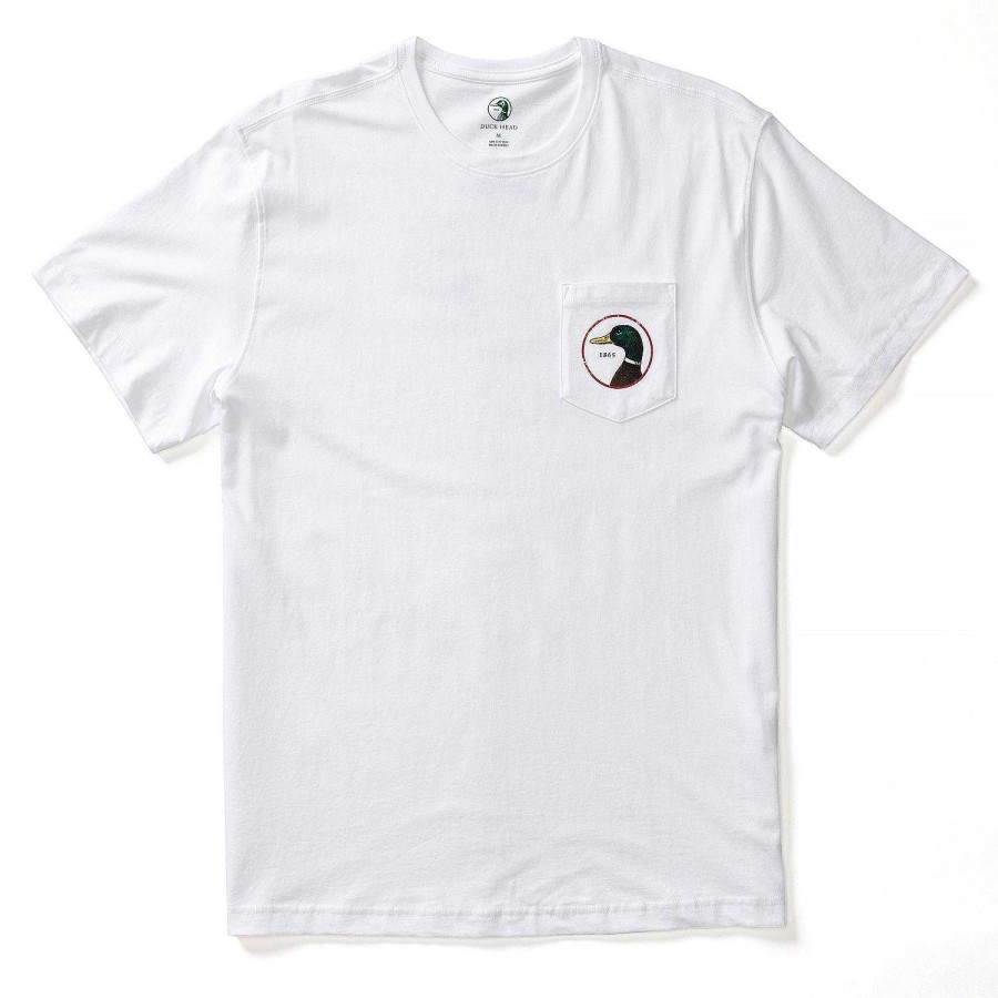 Men'S Duck Head T-Shirts | Logo Short Sleeve T-Shirt For Men