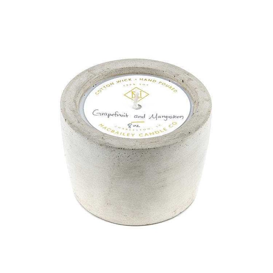 Gear Macbailey Candle Co | 8 Oz Concrete Candle - Natural