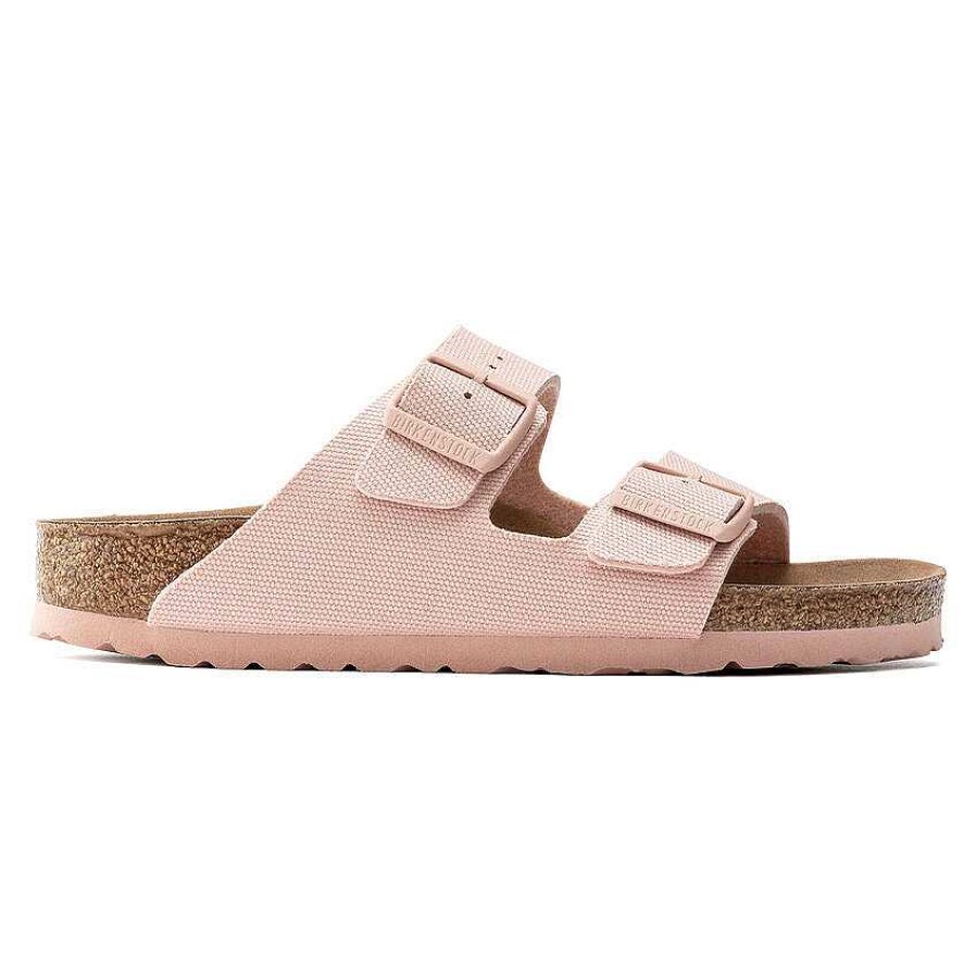 Footwear Birkenstock Sandals | Arizona Vegan Canvas For Women Soft Pink