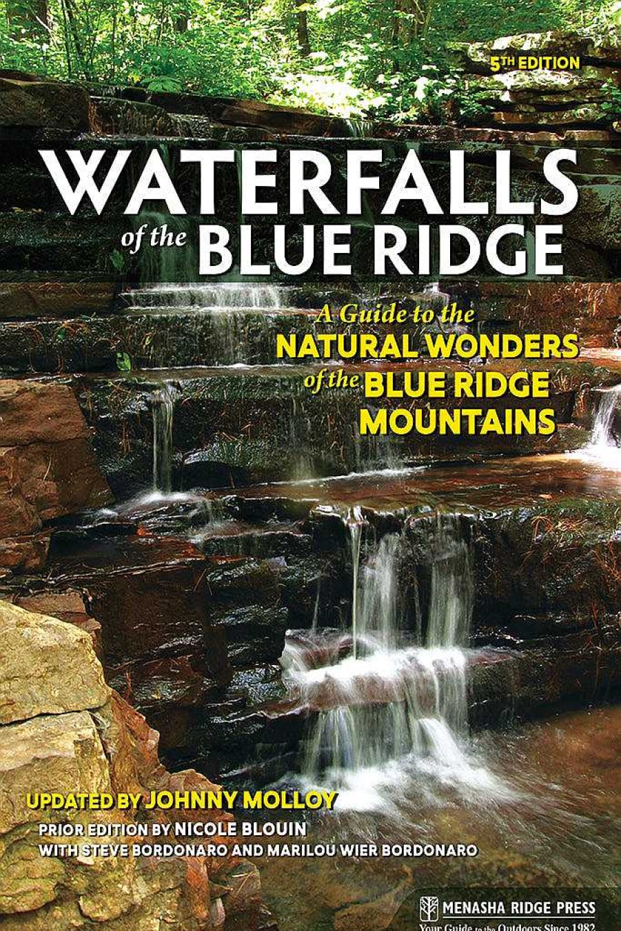 Gear Menasha Ridge Press | Waterfalls Of The Blue Ridge By Johnny Molloy