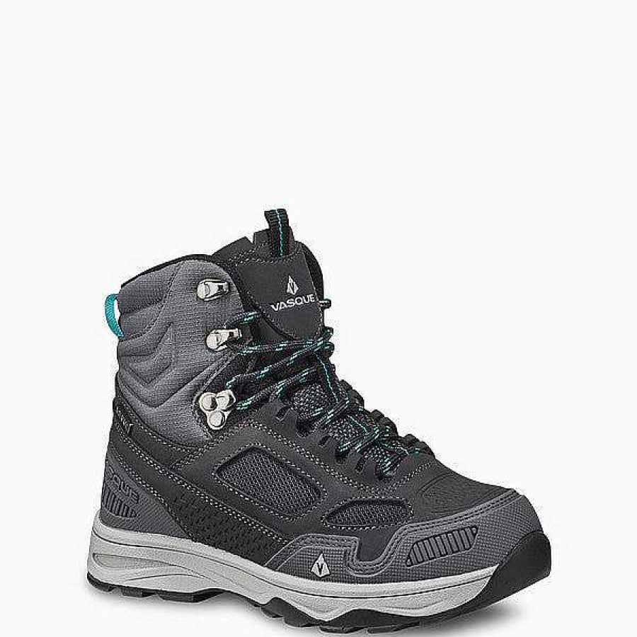 Footwear Vasque Boots | Breeze At Ultradry Boots For Kids Magnet/Baltic