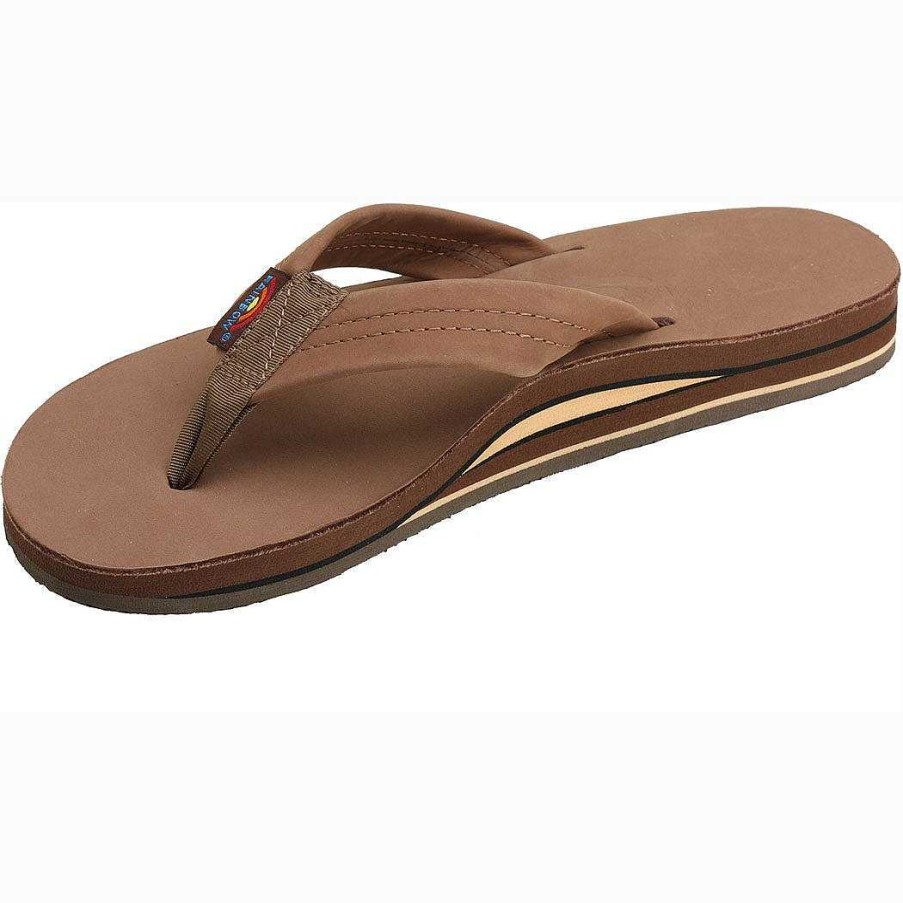 Footwear Rainbow Sandals | Premier Leather Double Arch Sandal For Women