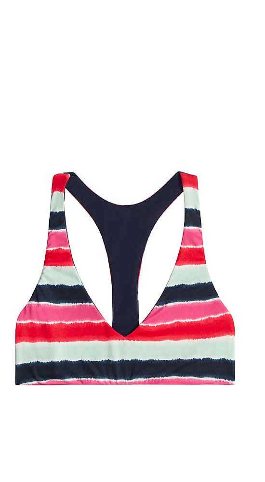 Women'S Carve Designs Swimwear | La Jolla Reversible Top For Women Prism/Navy