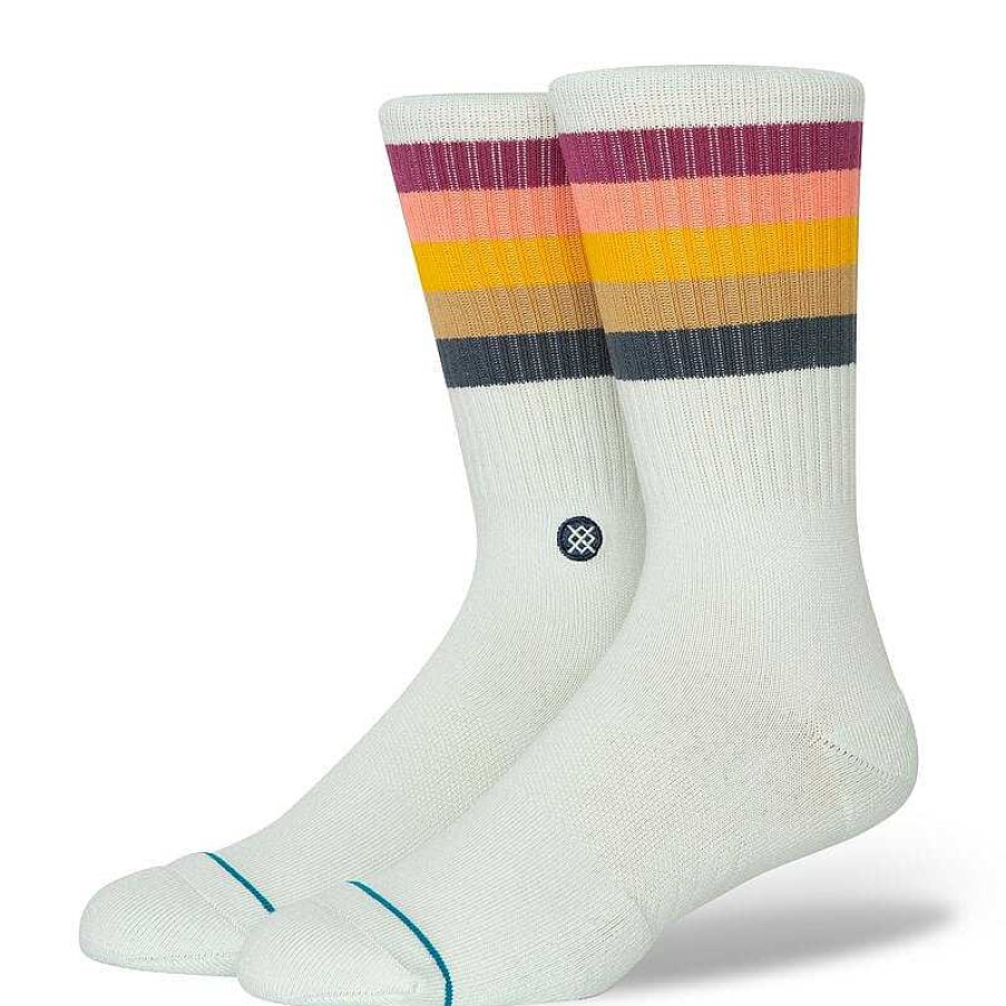 Men'S Stance Socks | Maliboo Crew Socks Light Blue