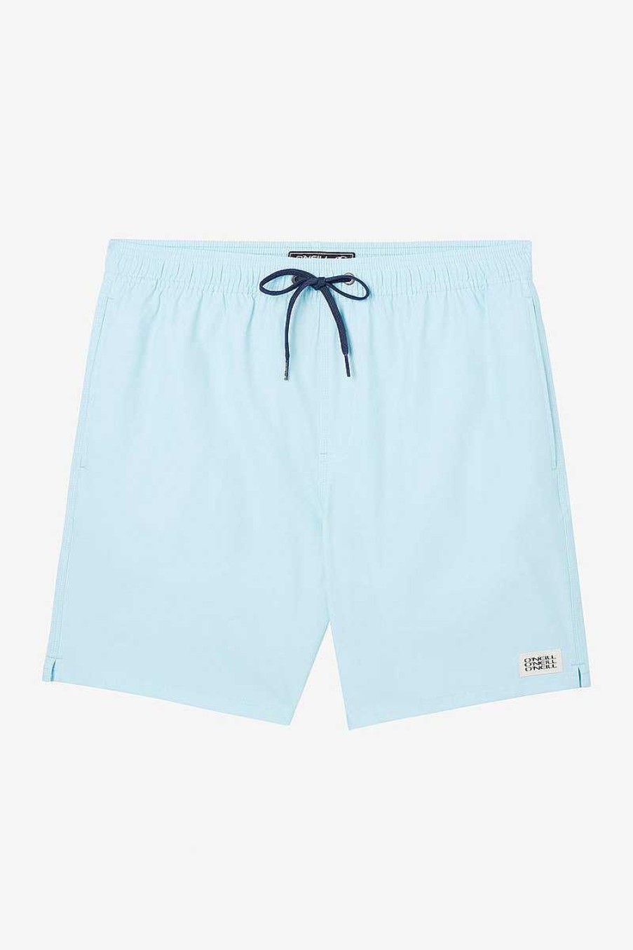 Men'S O'Neill Swimwear | Hermosa Solid Crew 17" Boardshorts For Men