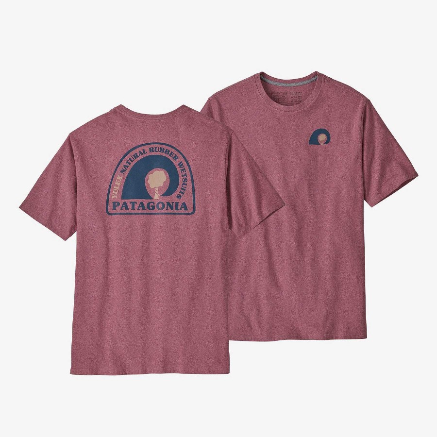 Men'S Patagonia T-Shirts | Rubber Tree Mark Responsibili-Tee For Men