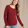 Women'S Toad&Co Shirts | Piru Long Sleeve Henley For Women