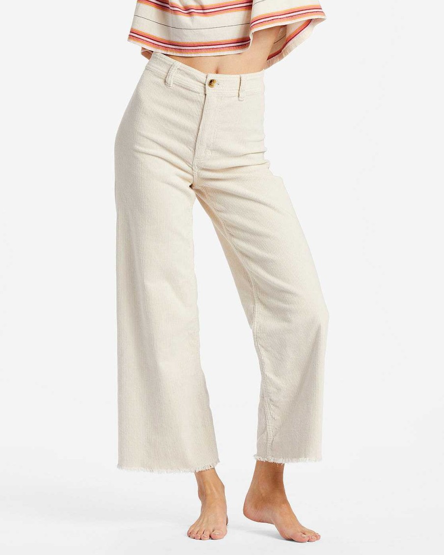 Women'S Billabong Pants | Free Fall Wide-Leg Pants For Women