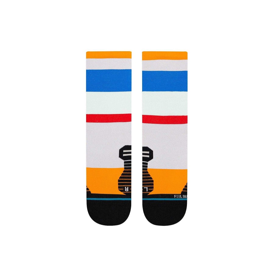 Men'S Stance Socks | Rate Crew Socks For Men Grey