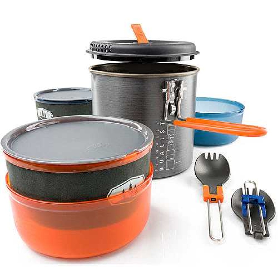 Gear GSI Outdoors Cookware | Pinnacle Dualist Ii, Two-Person Cookset